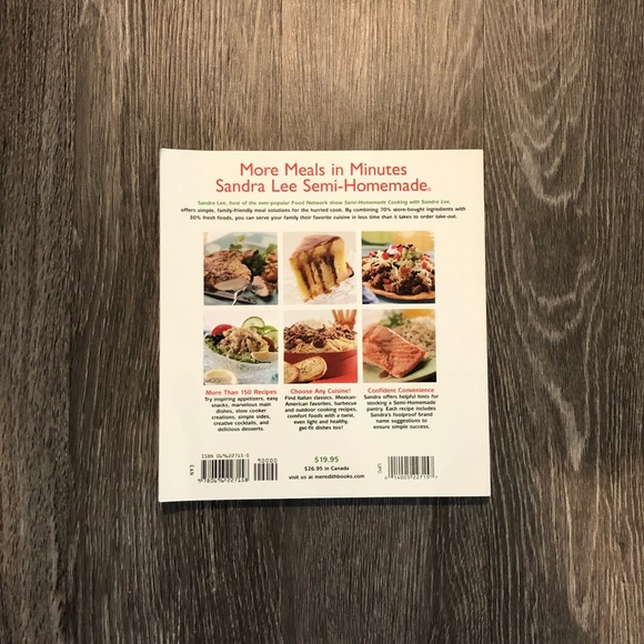 Sandra Lee Semi-Homemade Cooking 2 NWT - Picture 2 of 3